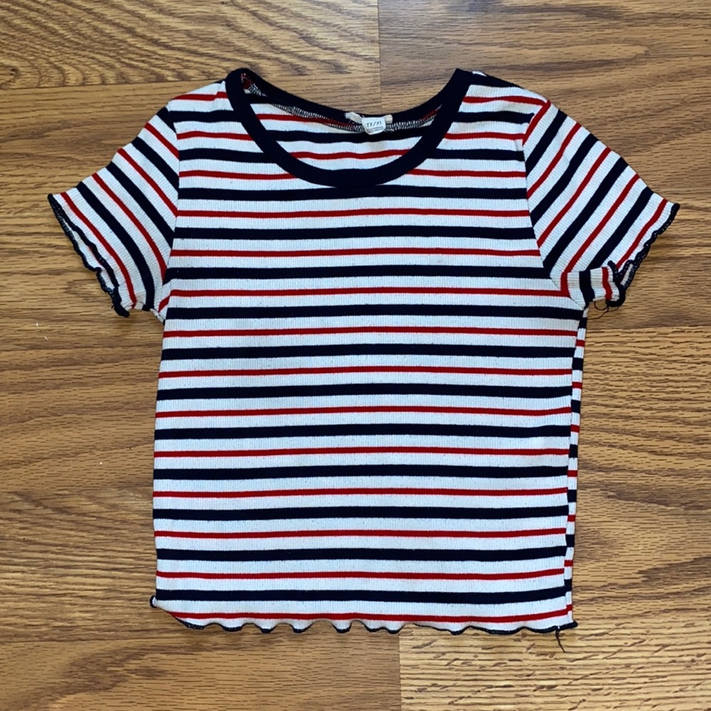 Garage Striped Basic Tee